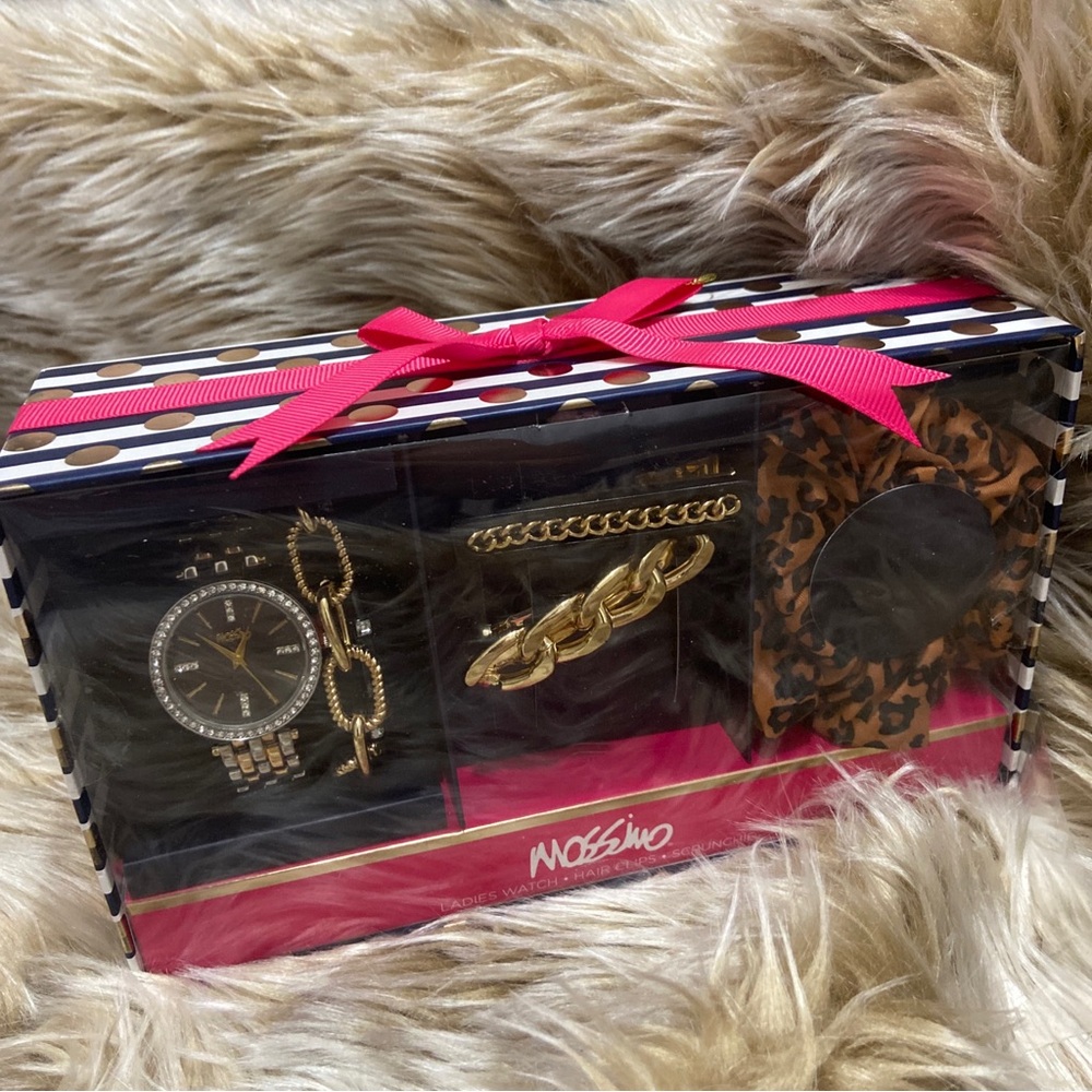 MASSIMO Watch Bracelet Gift Set NWT